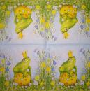 075 Frösche - 4-ply - Ambiente - Handkerchief